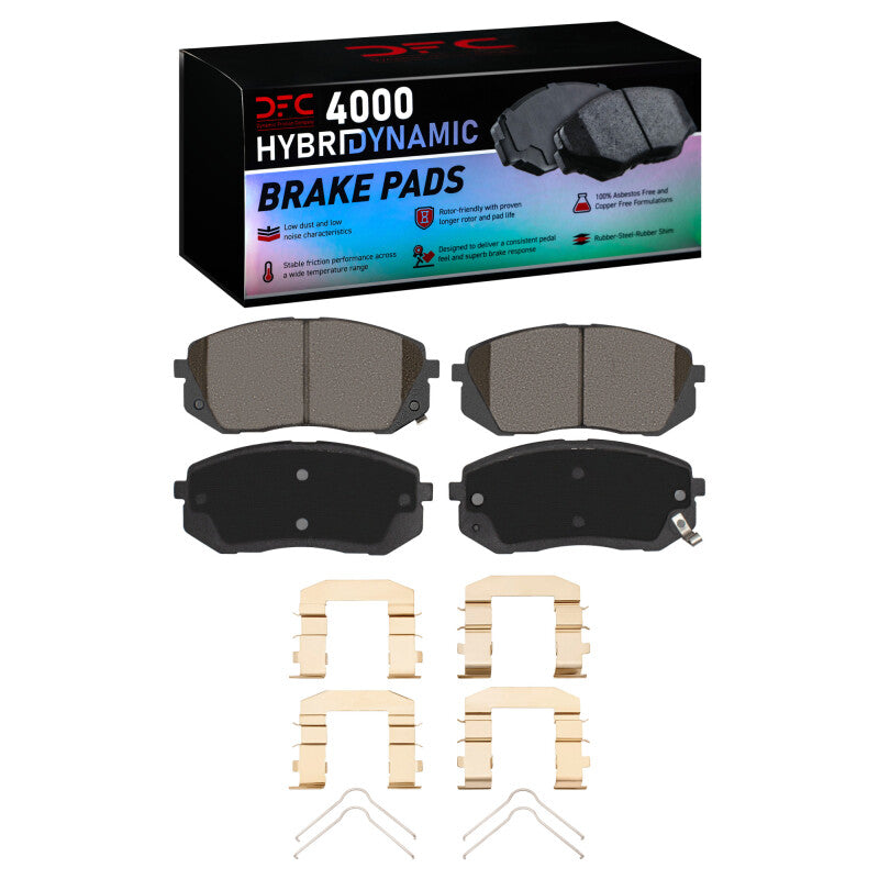 DFC DFC 4000 HybriDynamic Brake Pads Brakes, Rotors & Pads Brake Pads - OE main image