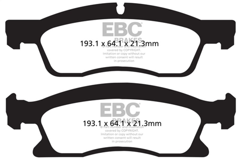 EBC Disc Brake Pad Set DP62136 Photo - Primary