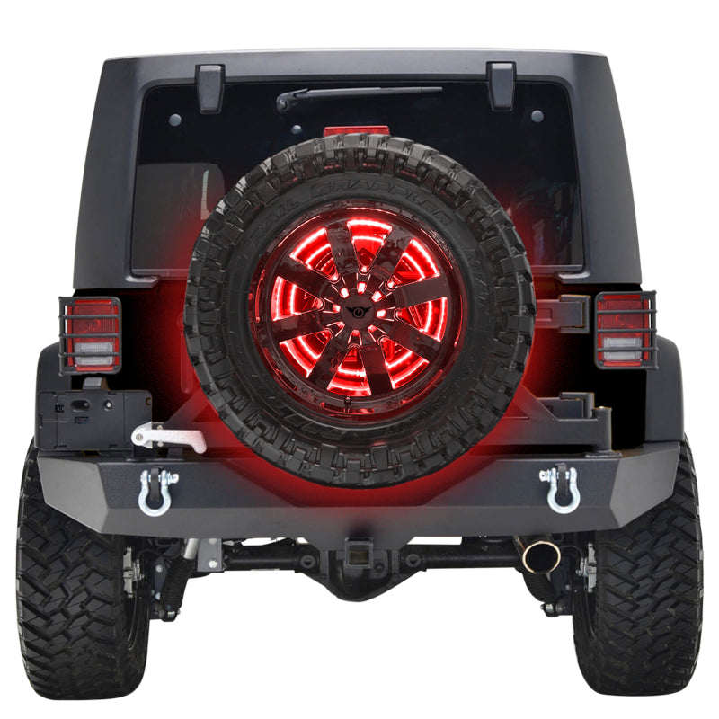 ORACLE Lighting Oracle LED Illuminated Wheel Ring 3rd Brake Light - Red 4211-003 4211-003 Photo - lifestyle view