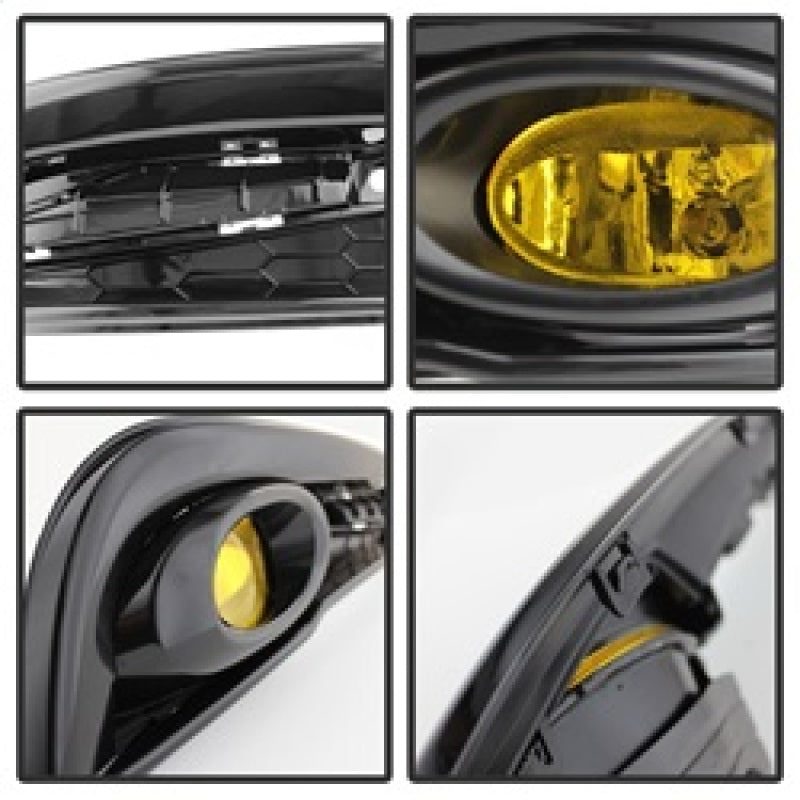 Spyder Honda Civic 2013-2014 4dr OEM Fog Light W/Switch Yellow FL-HC2013-4D-Y 5077752 5077752 Photo - Unmounted