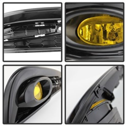 Spyder Honda Civic 2013-2014 4dr OEM Fog Light W/Switch Yellow FL-HC2013-4D-Y 5077752 5077752 Photo - Unmounted