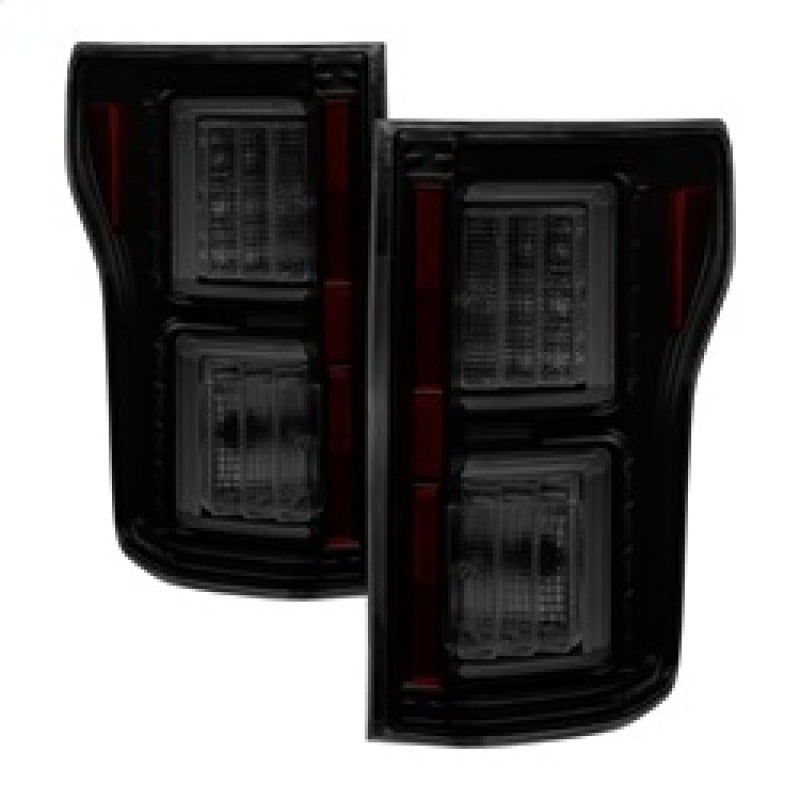 Spyder Ford F150 2015-2017 Light Bar LED Tail Lights - Black Smoke ALT-YD-FF15015-LBLED-BSM 5083685 5083685 Photo - Primary
