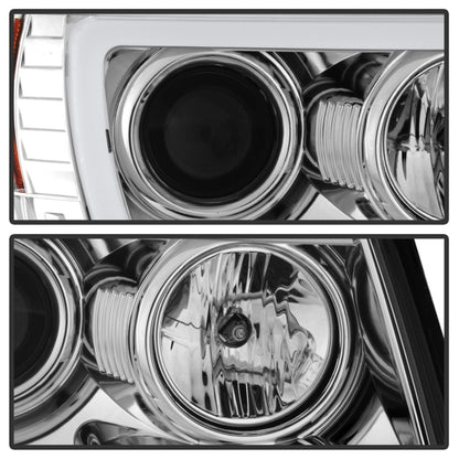 Spyder Toyota Tacoma 05-11 Projector Headlights - Light Bar DRL - Chrome PRO-YD-TT05V2-LB-C 5084668 5084668 Photo - Unmounted