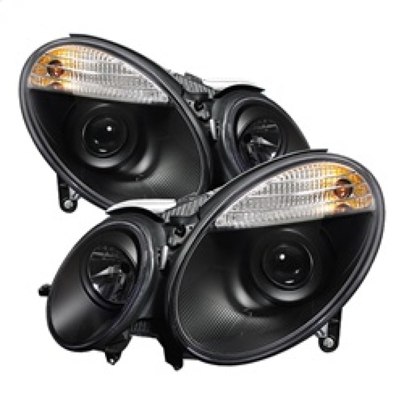 Spyder Mercedes Benz E-Class 07-09 Projector Headlights Halogen Model Only - Blk PRO-YD-MBW21107-BK 5042217 5042217 Photo - Primary