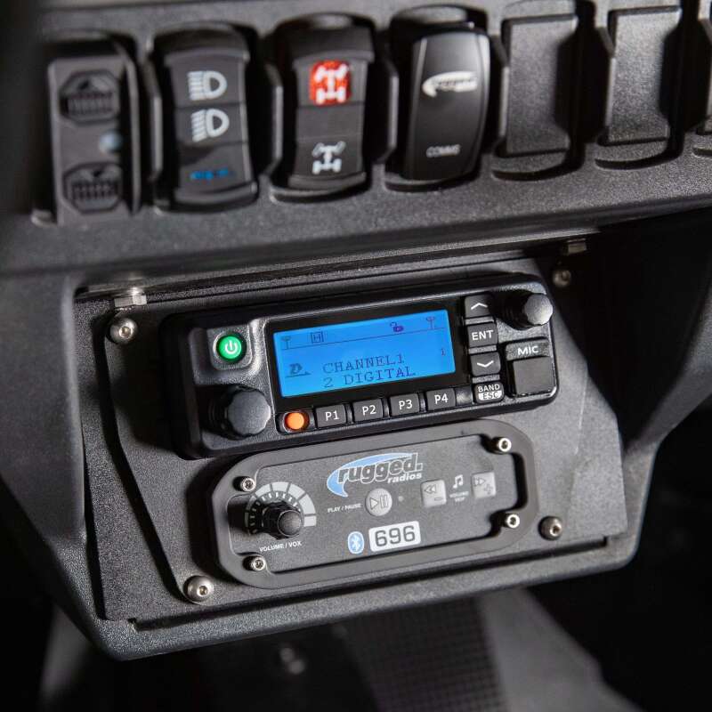 Rugged Radios Polaris XP1 Mount Kit for M1 / G1 / RM60 / GMR45 Radio and Rugged Intercom Rugged RDM MT-XP1-MM-RDM MT-XP1-MM-RDM Photo - Primary