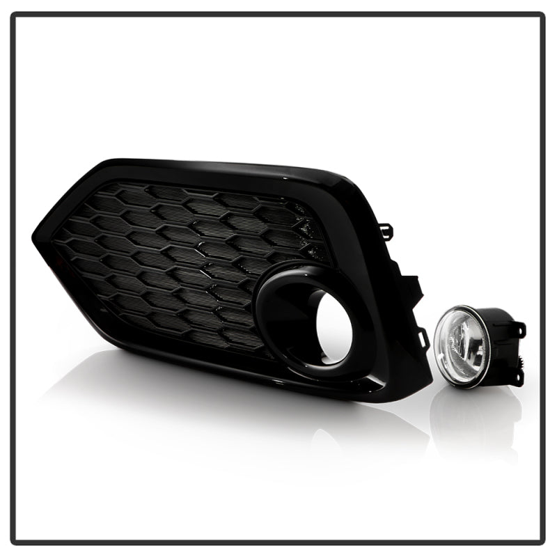 Spyder 16-17 Honda Civic 3DR Hatchback Only OEM Fog Light w/Switch - Clear (FL-HC2017-H-C) 9043321 9043321 User 4