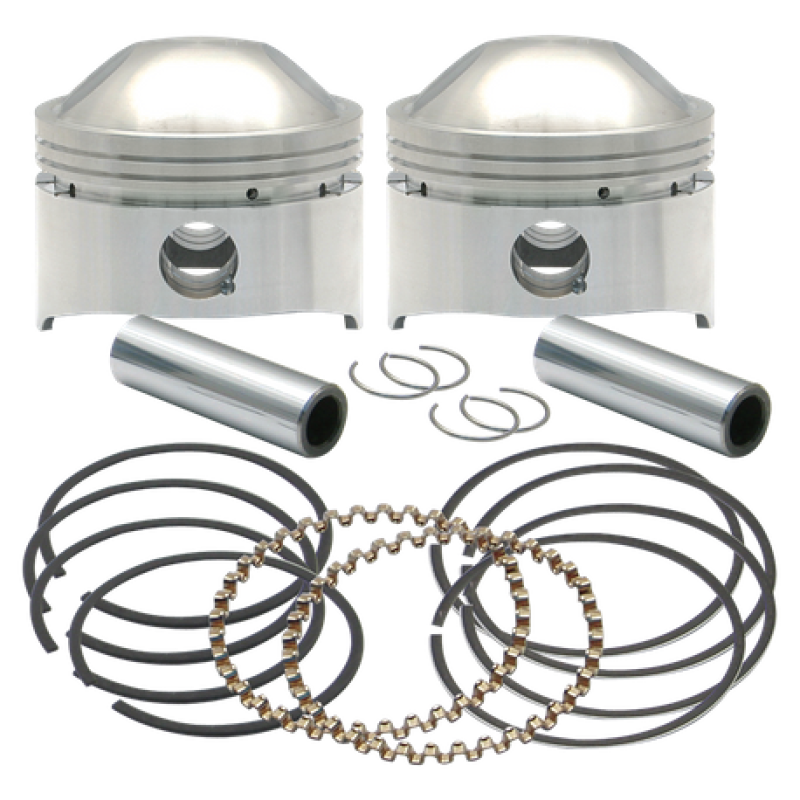S&S Cycle 36-84 BT 3-1/2in +.020in 80in HC Forged Pistons 106-5521 106-5521 User 1