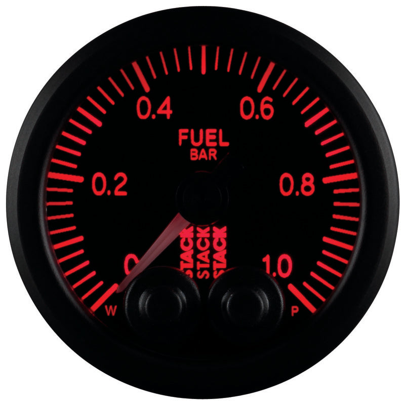 Autometer Stack 52mm 0-1 Bar M10 Male Pro-Control Fuel Pressure Gauge - Black ST3503 ST3503 User 6