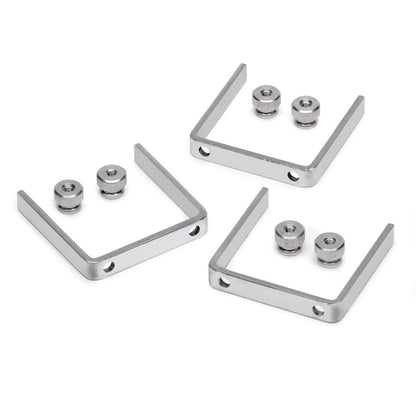 Autometer Gauge Bracket Kit, 2 1/16", Aluminum, Qty 3 2225 Photo - Primary