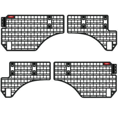 BuiltRight Industries 2019+ RAM 1500 5.7ft Bed Full Bedside Rack - 4pc Set 102501 102501 Photo - Primary