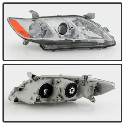 SPYDER xTune 07-09 Toyota Camry (Excl Hybrid) Passenger Side Headlight - OEM Right (HD-JH-TCAM07-OE-R) 9943218 9943218 Photo - Unmounted