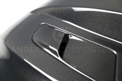 Anderson Composites 2015-2017 Ford Mustang Double Sided Carbon Fiber Cowl Hood AC-HD15FDMU-CJ-DS AC-HD15FDMU-CJ-DS User 4