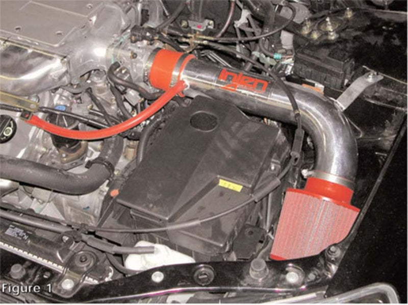 Injen 98-02 Honda Accord V6 3.0L/ 02-03 Acura TL V6 3.2L Black IS Short Ram Cold Air Intake IS1660BLK IS1660BLK Photo - Mounted