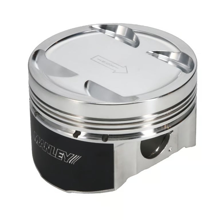 Manley 08+ Mitsubishi Evo X 4B11 86mm Bore +2cc Dome Platinum Series Piston Set w/ Rings 614100C-4