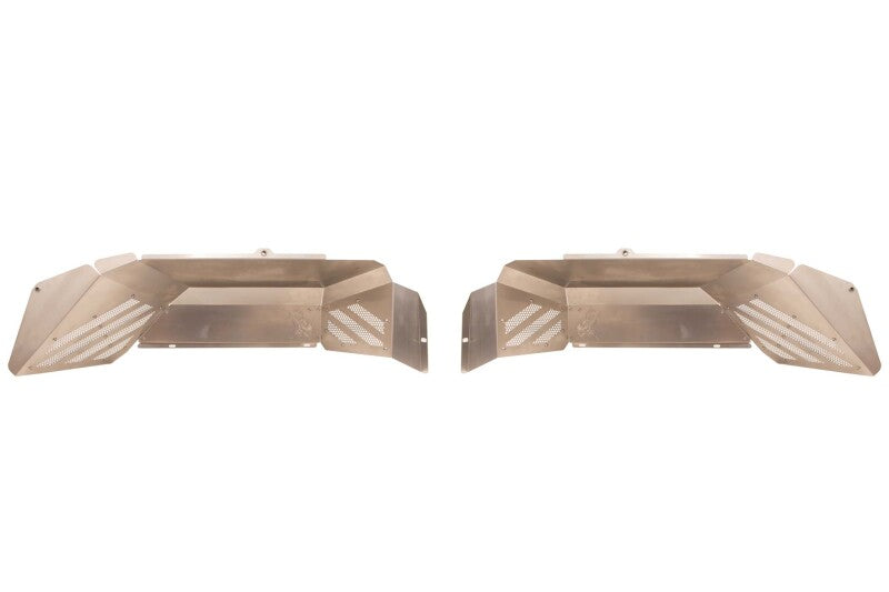 Fishbone Offroad 2020+ Jeep Gladiator Inner Fenders Rear Raw Aluminum FB33210R FB33210R Photo - out of package