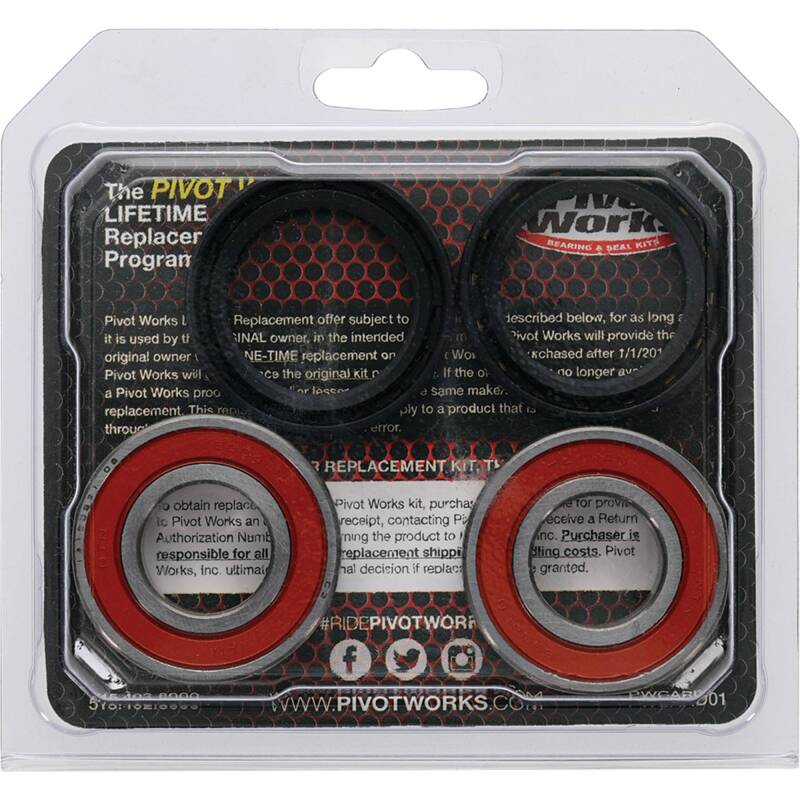 Pivot Works Aprilia, Kawasaki, Triumph Wheel Bearing Kit Premium Bearings 25-1389-P 25-1389-P Photo - Primary