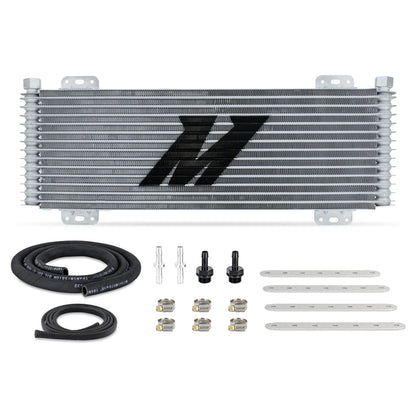 Mishimoto 13-Row Stacked Plate Transmission Cooler - Silver MMTC-SP-13SL MMTC-SP-13SL Photo - Primary