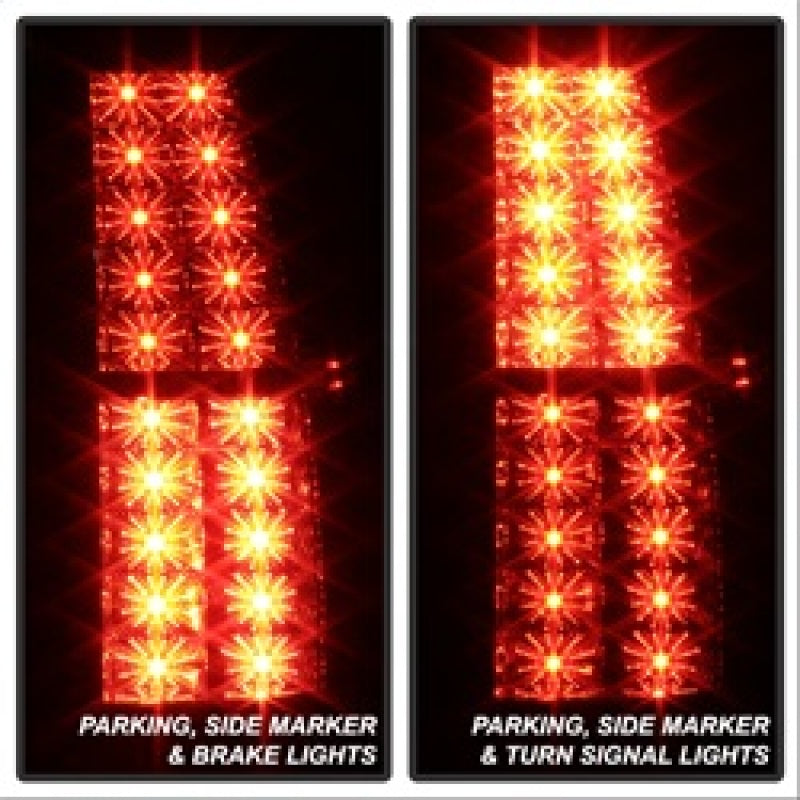 Spyder Chevy Suburban/GMC Yukon/Yukon Denali 07-14 LED Tail Lights Blk ALT-YD-CSUB07-LED-BK 5002136 5002136 Photo - Unmounted