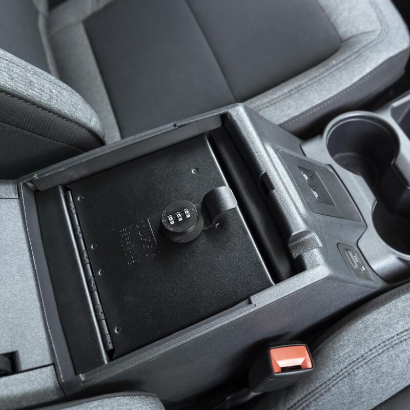 Tuffy Products Tuffy Ford Bronco Console Safe W/ Combo Lock 385-01-A 385-01-A Photo - Close Up