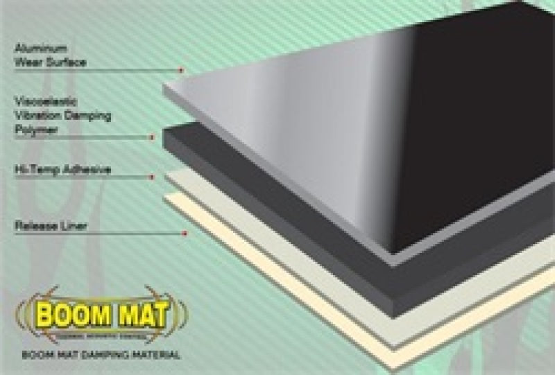 DEI Boom Mat Damping Material - 12in x 12-1/2in (2mm) - 2.1 sq ft - 2 Sheets 50200 50200 Technical Drawing