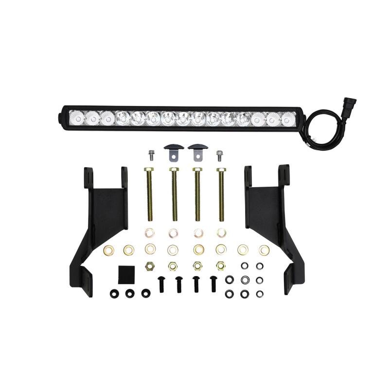 Westin 19-20 Ram 2500/3500 Ultimate LED Bull Bar - Textured Black 32-4025L 32-4025L Photo - Unmounted