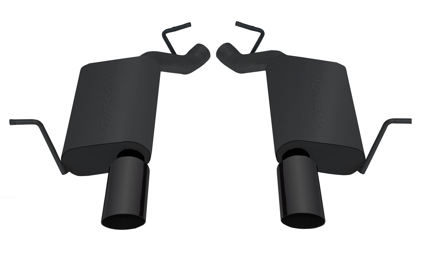 Gibson 11+ Dodge Durango R/T 5.7L Black Ceramic SS Axle-Back Exhaust 616006B
