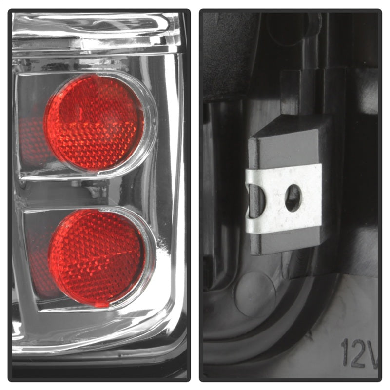 SPYDER Xtune Dodge Ram 1500/2500/3500 94-01 Euro Style Tail Lights Chrome ALT-ON-DRAM94-C 5012760 5012760 Photo - Unmounted