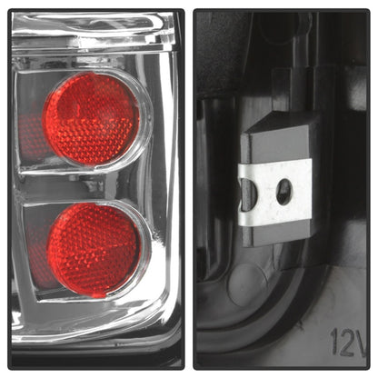 SPYDER Xtune Dodge Ram 1500/2500/3500 94-01 Euro Style Tail Lights Chrome ALT-ON-DRAM94-C 5012760 5012760 Photo - Unmounted