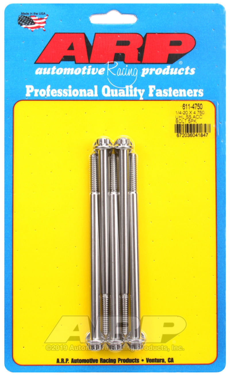 ARP SAE Bolt Kit 611-4750 Photo - Primary