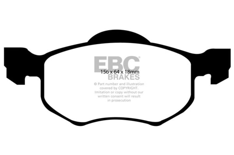 EBC Disc Brake Pad Set DP61616 Photo - Primary