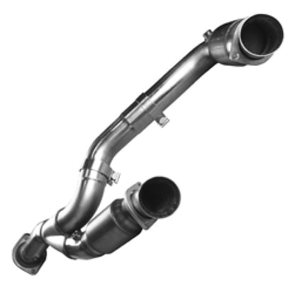 Kooks 07-08 GM 1500 3in x OEM Out GREEN Cat SS Y Pipe Kooks HDR Req 28533300 28533300 Photo - Unmounted