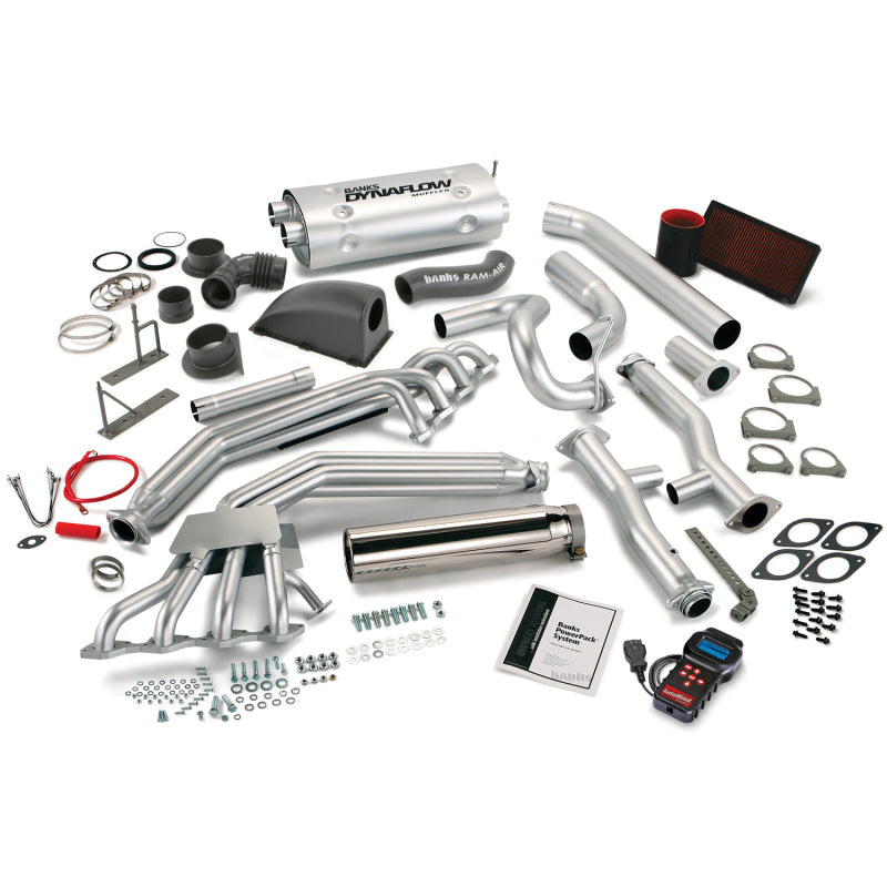 Banks Power 01-03 GM 8.1 Mh - W20/22 (R-Exit) PowerPack System W/AutoMind 49576 49576 Photo - Primary
