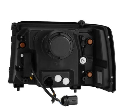 AlphaRex 92-96 Ford F-Series/Bronco PRO-Series Proj Headlight Blk w/Seq. Sig & DRL 880266 880266 User 1