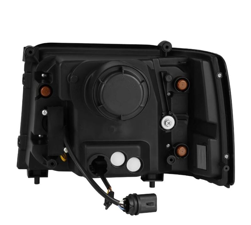 AlphaRex 92-96 Ford F-Series/Bronco PRO-Series Proj Headlight Blk w/Seq. Sig & DRL 880266 880266 User 1