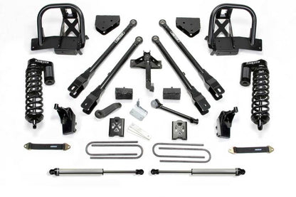 Fabtech 4"4 Link System w/Dirt Logic 4.0 Coilovers & Rear Dirt Logic Shocks K2205DL Photo - Primary
