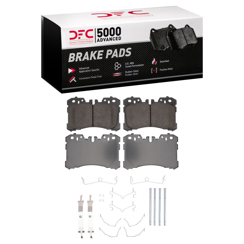DFC DFC 5000 Advanced Ceramic Brake Pads Brakes, Rotors & Pads Brake Pads - OE main image