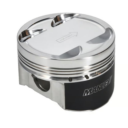 Manley 03-06 Mitsubishi Evo VIII/IX 87mm -8cc 10/10.5 CR Stroker Dish Single Piston w/Rings (ED) 618220CE-1