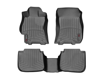 WeatherTech 2015+ Subaru Legacy Rear FloorLiner - Black 44708-1-2 Photo - Primary