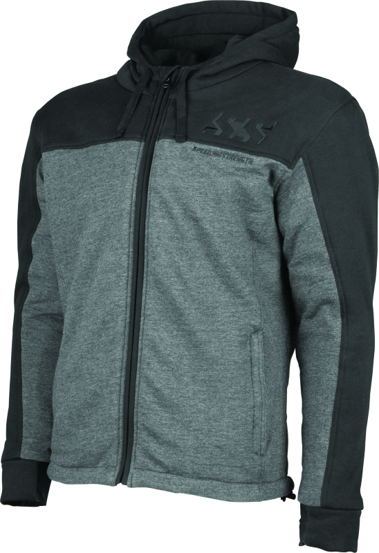 Speed and Strength Hammer Down Armored Hoody Black/Grey - Small 880395 880395 Photo - Primary