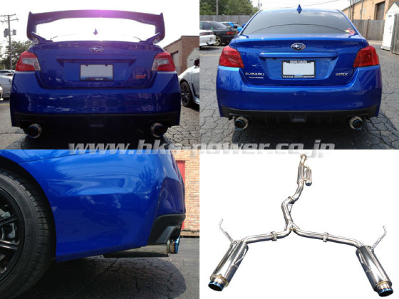 HKS Hi-Power Muffler - Subaru WRX 2015-2016 31006-BF001 Photo - Primary