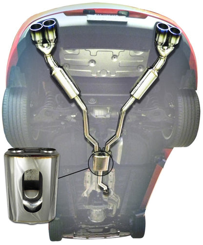 Injen Cat-Back Exhaust System 10-14 Hyundai Genesis Coupe 2.0L 4 Cyl SES1386TT Photo - Primary