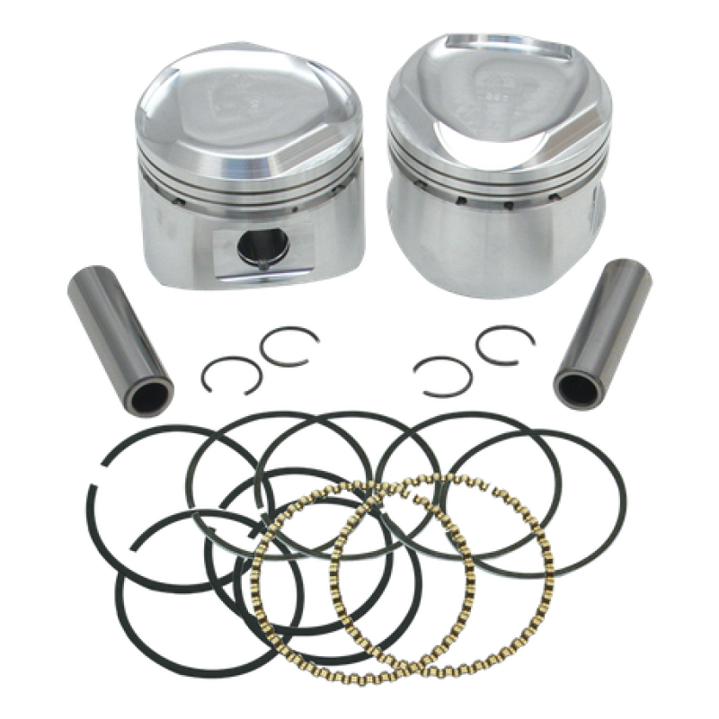 S&S Cycle 84-99 BT .005in 80in Piston Set 92-20265