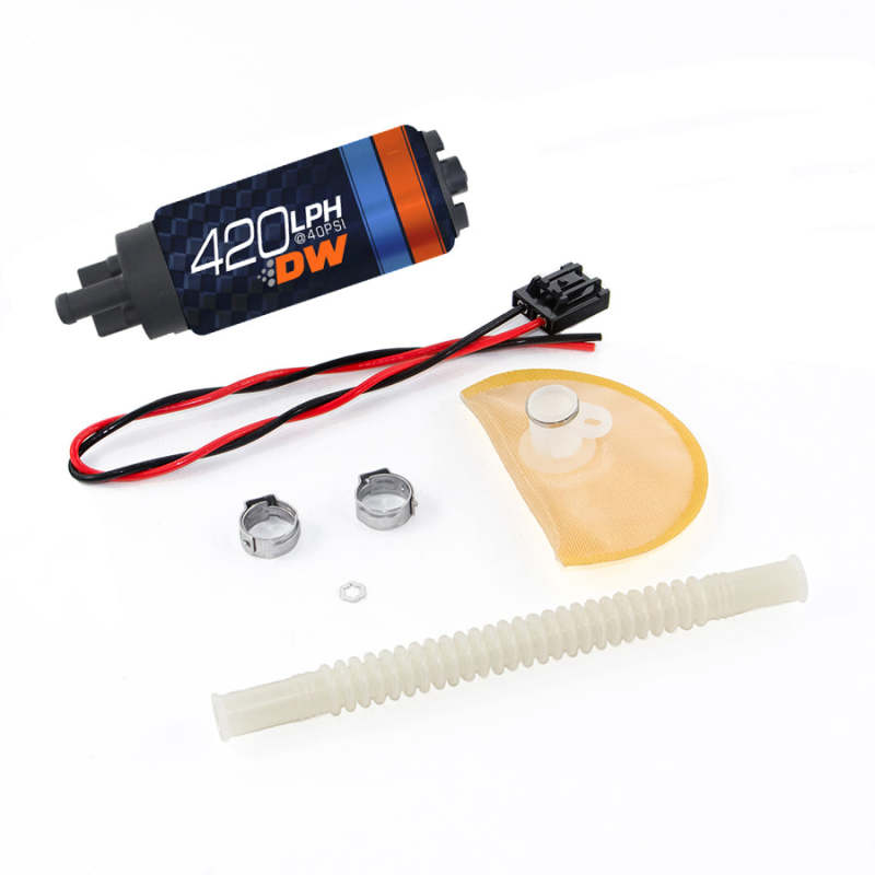 DeatschWerks DW420 Series 420lph In-Tank Fuel Pump w/ Install Kit For Nissan 370Z 2009-2015 9-421-1020