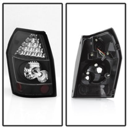 Spyder Dodge Magnum 05-08 LED Tail Lights Black ALT-YD-DMAG05-LED-BK 5002365 5002365 Photo - Unmounted