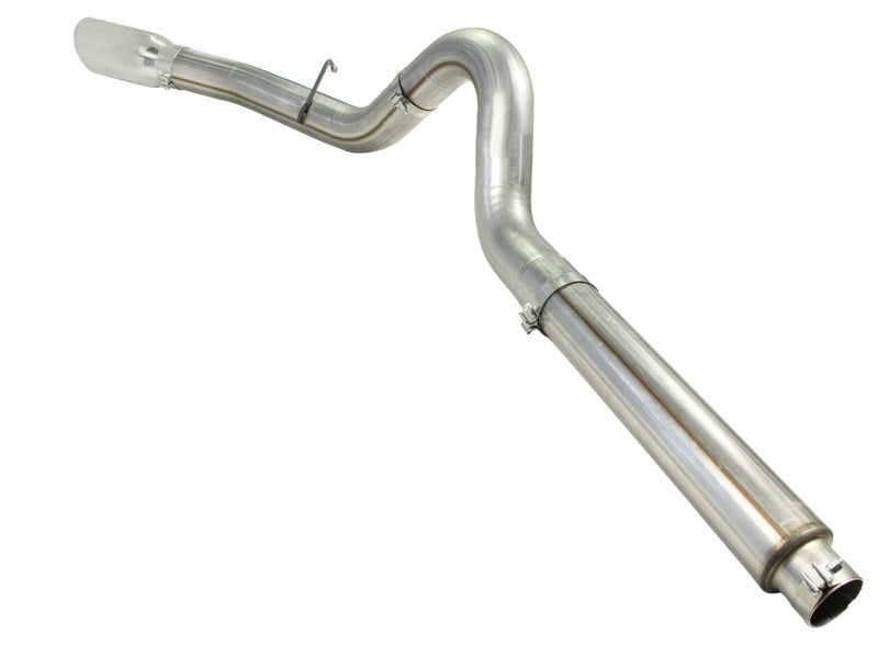 aFe  POWER 49-43054-P Large Bore-HD 5" 409 SS DPF-Back Exhaust System 49-43054-P Photo - Unmounted