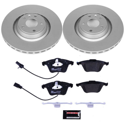 PowerStop Power Stop 05-11 Audi A6 Quattro Front Euro-Stop Brake Kit ESK5277 ESK5277 Photo - Primary