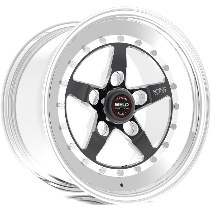 Weld Weldstar 15x14 / 5x4.75 BP / 6.5in. BS Black Wheel - Non-Beadlock 791B-514282 791B-514282 User 1