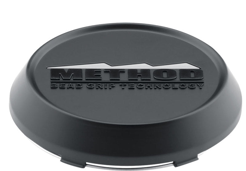 Method Wheels Method Cap T080 - 123mm - Black - Snap In CP-T080K123