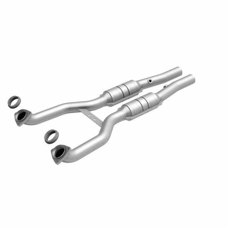 MagnaFlow Chevrolet Corvette OEM Grade Federal / EPA Compliant Direct-Fit Catalytic Converter 51397 360 Degree Image Set
