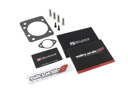 Skunk2 Silver Pro Series 70mm Throttle Body Honda/Acura D/B/H/F Series 309-05-0050 Photo - Unmounted